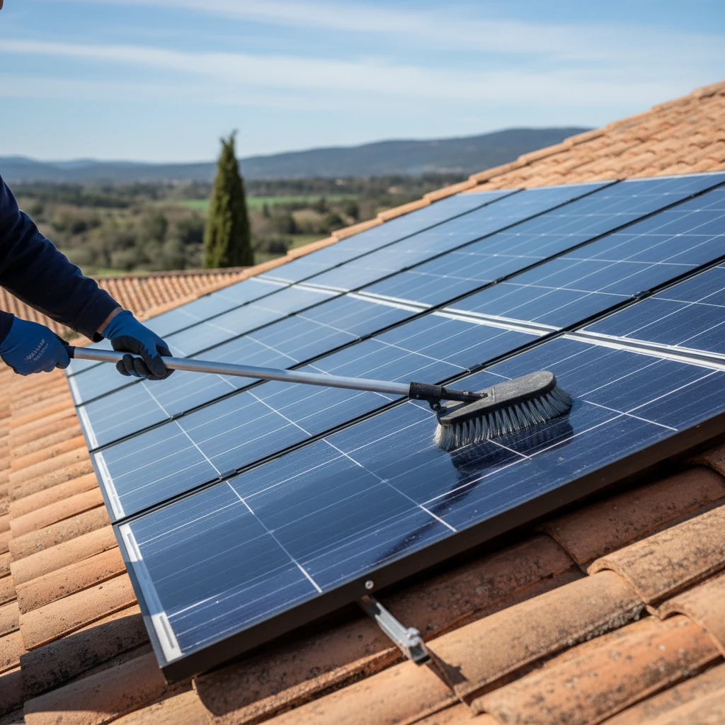Nettoyage Panneaux Solaires Aix-en-Provence — résultat professionnel